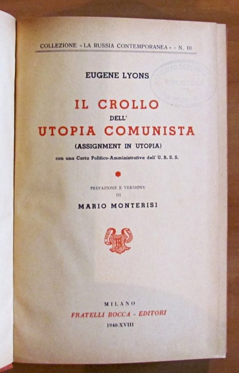 IL CROLLO DELL'UTOPIA COMUNISTA - Carta Politico-Amministrativa dell'URSS - 2 …