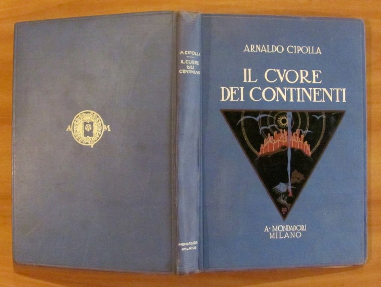 IL CUORE DEI CONTINENTI, I ed. 1926 - ill. PORCHEDDU