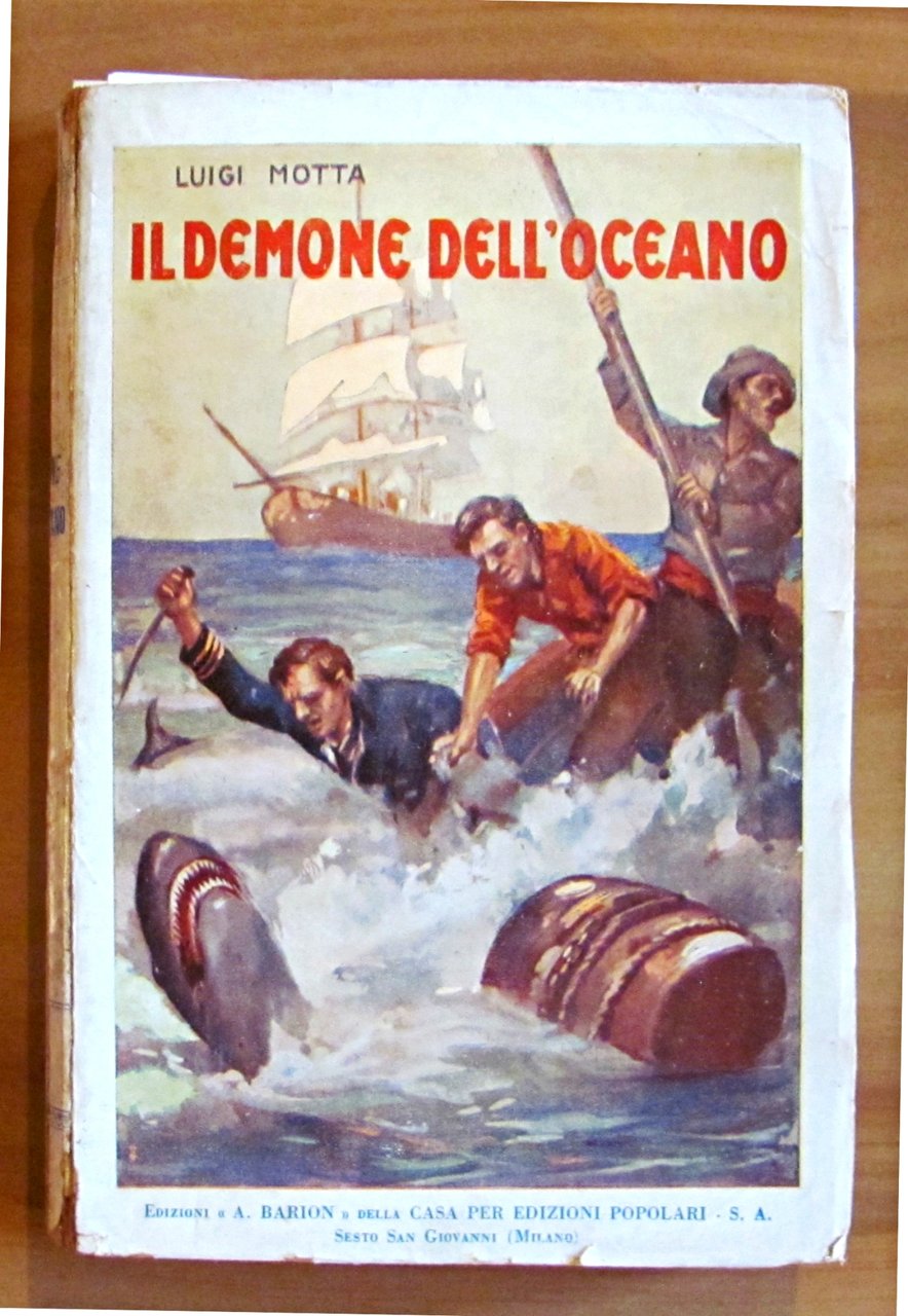 IL DEMONE DELL'OCEANO - Romanzo d'avventure