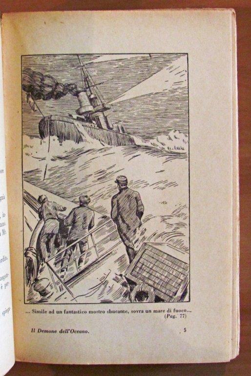 IL DEMONE DELL'OCEANO - Romanzo d'avventure