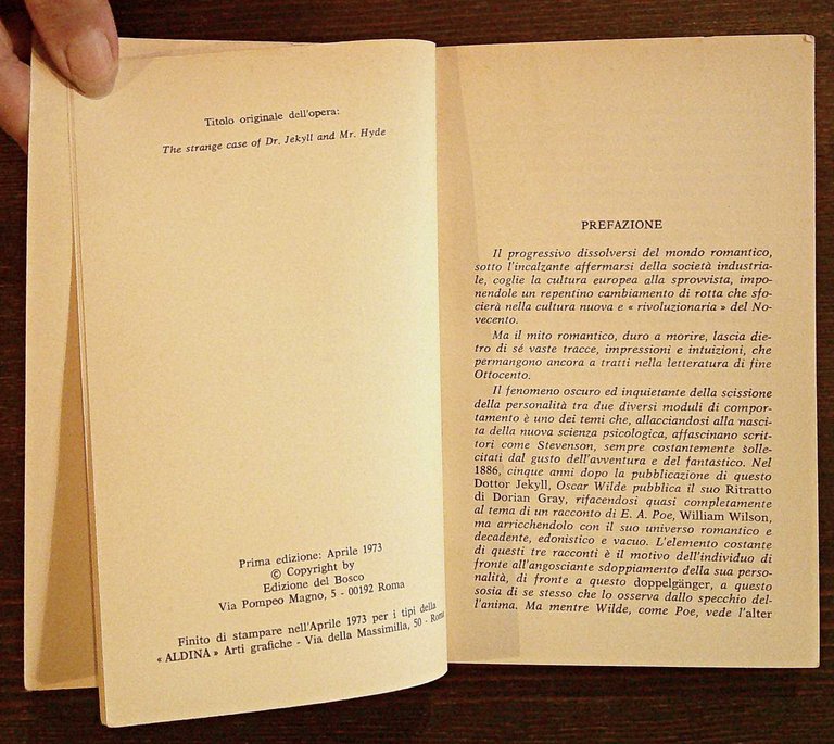 IL DR. JEKYLL E MR. HYDE - Collana Il Sigillo …