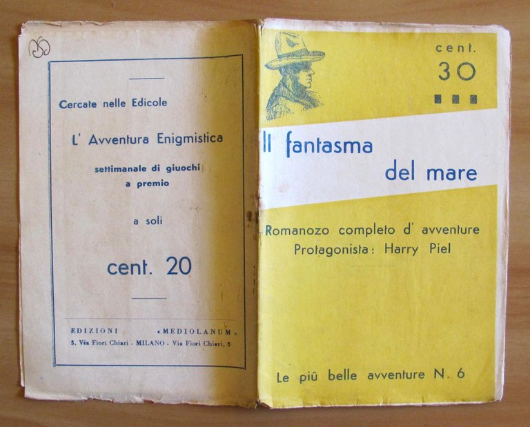 IL FANTASMA DEL MARE con Harry Piel - Collana LE …