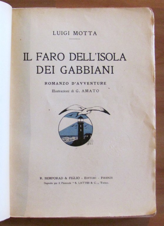 IL FARO DELL'ISOLA DEI GABBIANI, I edizione 1924