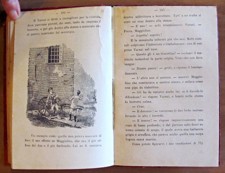 IL FIGLIO DI PINOCCHIO, I ed. 1893 - Illustrato