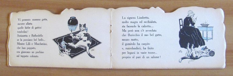 IL GATTO - Coll. ANIMALI DOMESTICI, 1941 - ill. ROMANELLI
