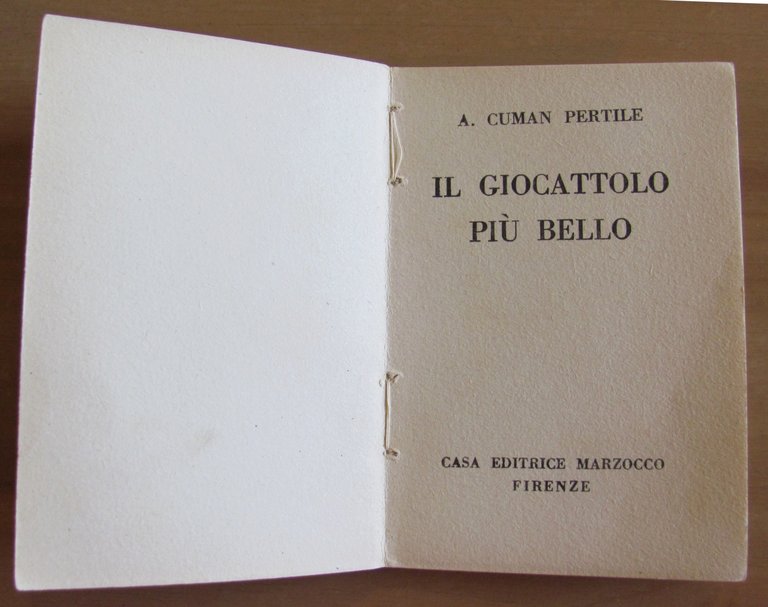 IL GIOCATTOLO PIU' BELLO - Libreria dei Pupi, 1948 con …