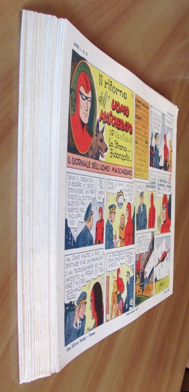 IL GIORNALE DELL'UOMO MASCHERATO - Ristampa ANASTATICA 1/16 + 17/32 …
