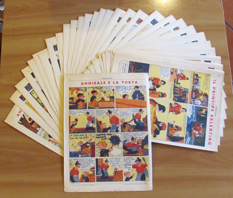 IL GIORNALE DI PINOCCHIO 1938 - ANASTATICA, 1980 COMPLETO 1/30 … | Immagine Gallery 2