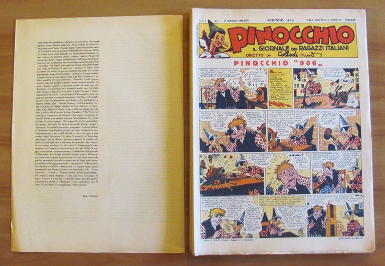 IL GIORNALE DI PINOCCHIO 1938 - ANASTATICA, 1980 COMPLETO 1/30 … | Immagine Gallery 4