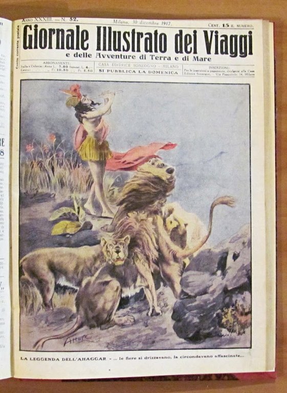 IL GIORNALE ILLUSTRATO DEI VIAGGI E DELLE VVENTURE DI TERRA …