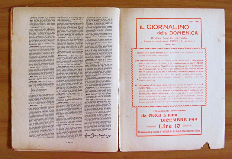 IL GIORNALINO DELLA DOMENICA - Anno VII N.XXXV - 17 …