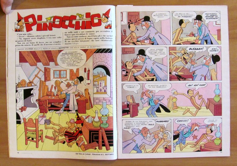 IL GIORNALINO N.40, 1981 - PINOCCHIO a Fumetti di BOTTARO … | Immagine Gallery 3