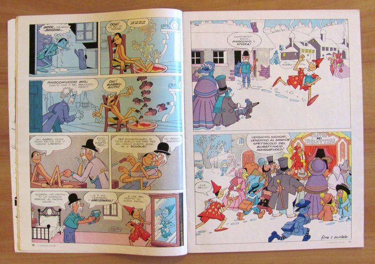 IL GIORNALINO N.40, 1981 - PINOCCHIO a Fumetti di BOTTARO … | Immagine Gallery 4