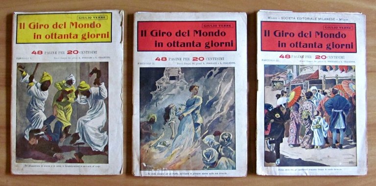 IL GIRO DEL MONDO IN OTTANTA GIORNI - Collezione Completa …