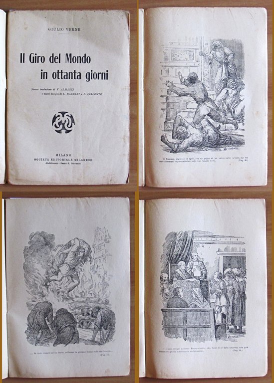 IL GIRO DEL MONDO IN OTTANTA GIORNI - Collezione Completa …
