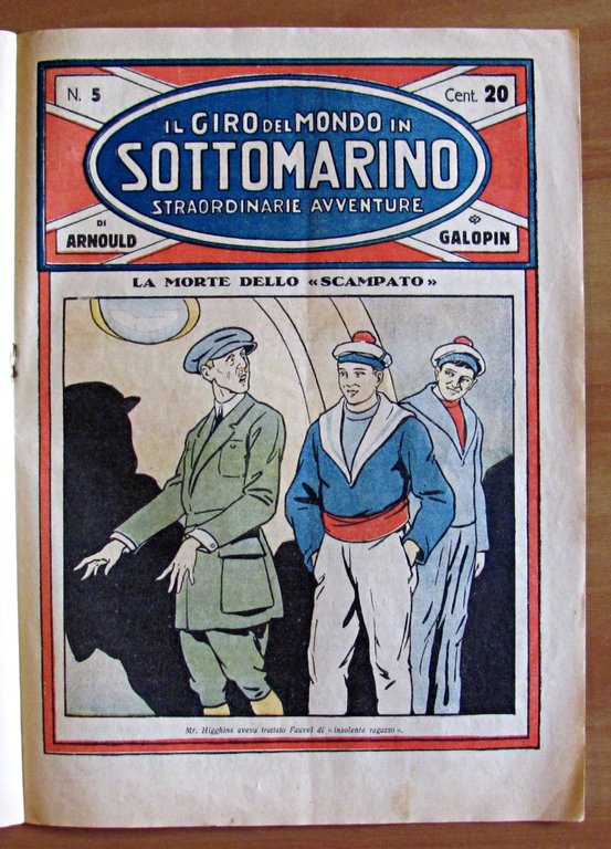 IL GIRO DEL MONDO IN SOTTOMARINO Straordinarie Avventure - Fascicoli …