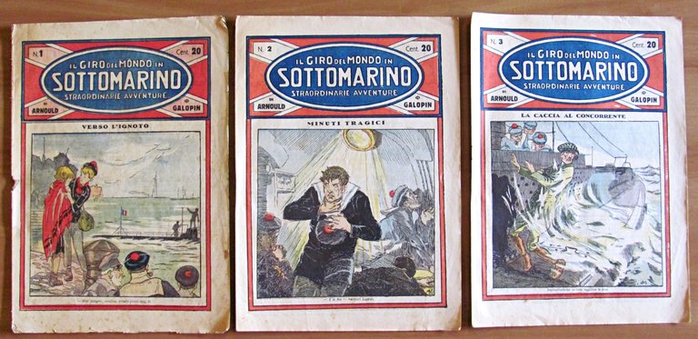 IL GIRO DEL MONDO IN SOTTOMARINO Straordinarie Avventure - Fascicoli …
