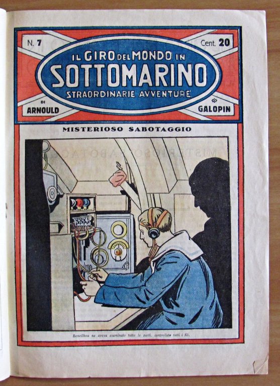 IL GIRO DEL MONDO IN SOTTOMARINO Straordinarie Avventure - Fascicoli …