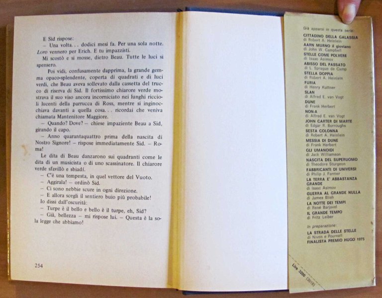 IL GRANDE TEMPO - Cosmo Oro, I ed. 1975