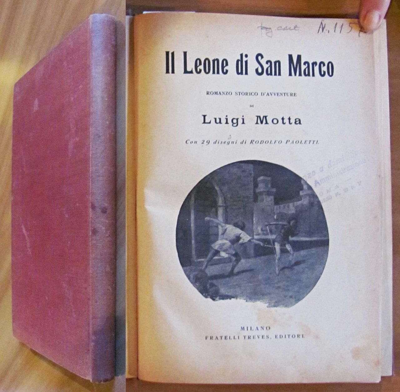 IL LEONE DI SAN MARCO, 1921 - ill. PAOLETTI