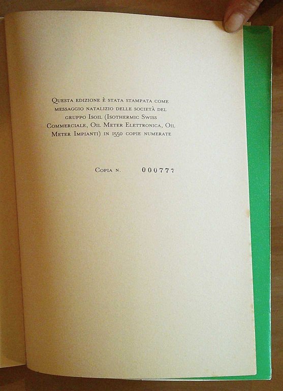 IL LIBRO DEL TE' - Tiratura Limitata, 1983