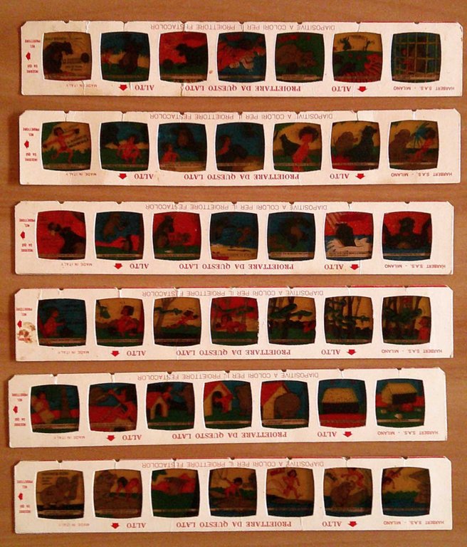 IL LIBRO DELLA GIUNGLA - Diapositive a colori Festacolor, 1968