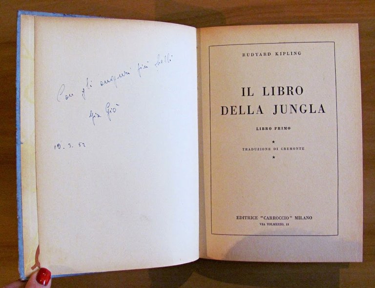 IL LIBRO DELLA JUNGLA - Collana PerTutti Serie Azzurra N.117