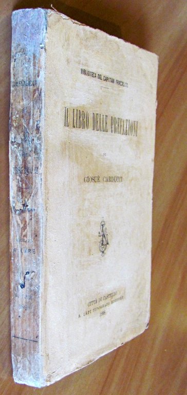 IL LIBRO DELLE PREFAZIONI - Collana BIBLIOTECA DEL CAPITAN FRACASSA