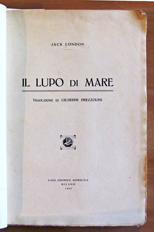 IL LUPO DI MARE - ill. Goglio