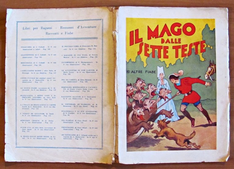 IL MAGO DALLE SETTE TESTE ED ALTRE FIABE, 1951
