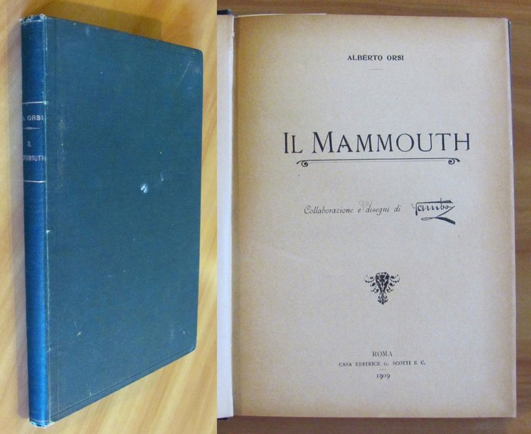 IL MAMMOUTH - I edizione 1909 - ill di YAMBO …