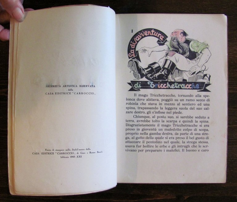 IL MANTELLO MAGICO - Serie Amena e Popolare, 1943