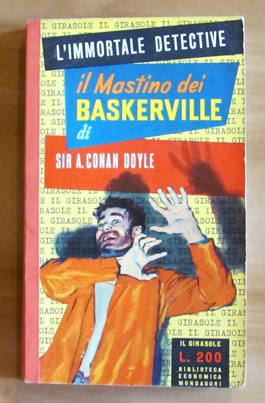 IL MASTINO DEI BASKERVILLE- Collana Il Girasole, I ed. 1957