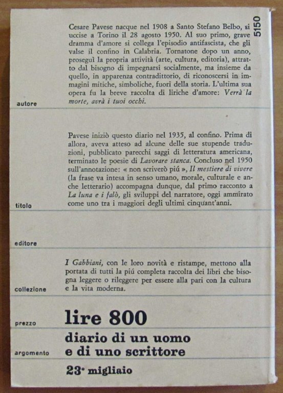 IL MESTIERE DI VIVERE - Coll. I Gabbiani, 1965 | Immagine Gallery 5