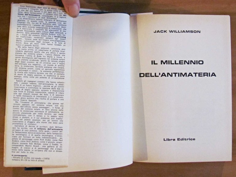 IL MILLENNIO DELL'ANTIMATERIA - Collana Gli SLAN N.17, I ed. …