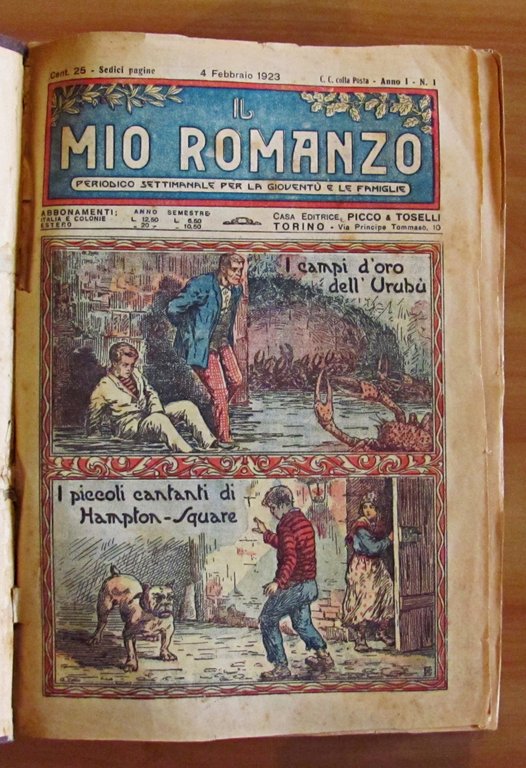 IL MIO ROMANZO - Periodico Settimanale per la gioventù e …