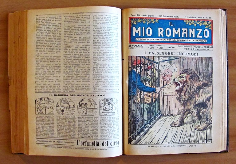 IL MIO ROMANZO - Periodico Settimanale per la gioventù e …