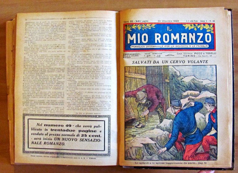 IL MIO ROMANZO - Periodico Settimanale per la gioventù e …