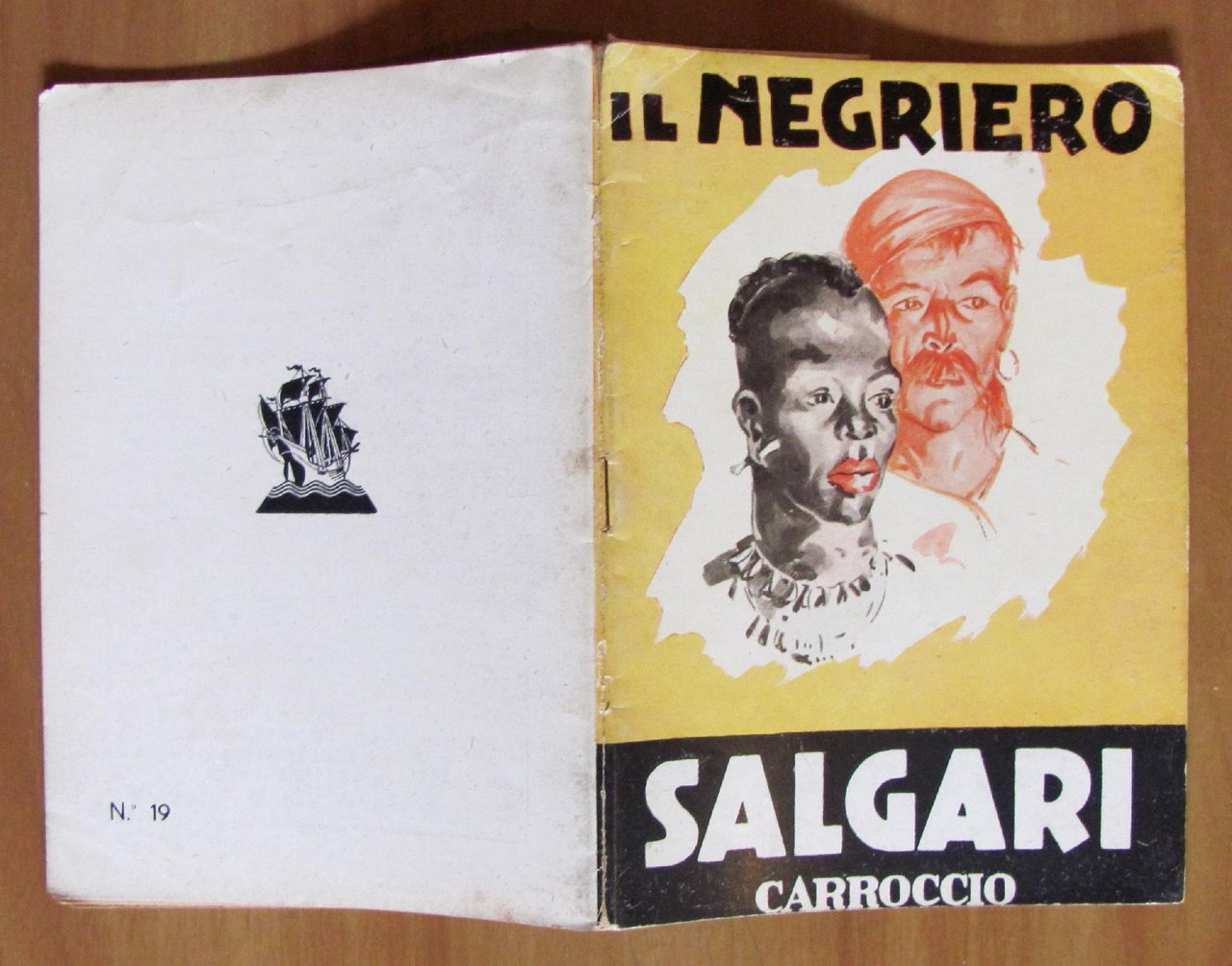 IL NEGRIERO - Novelle di Salgari N.19