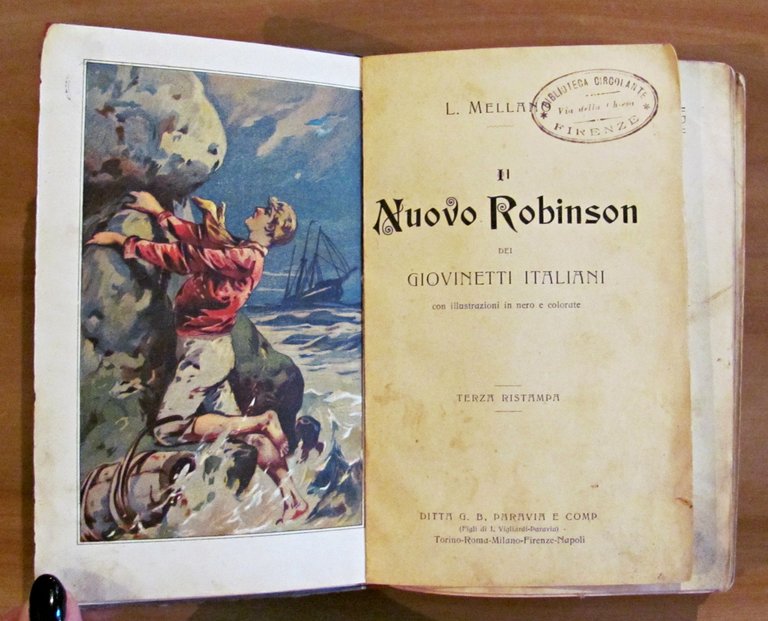 IL NUOVO ROBINSON CROSUE DEI GIOVINETTI ITALIANI
