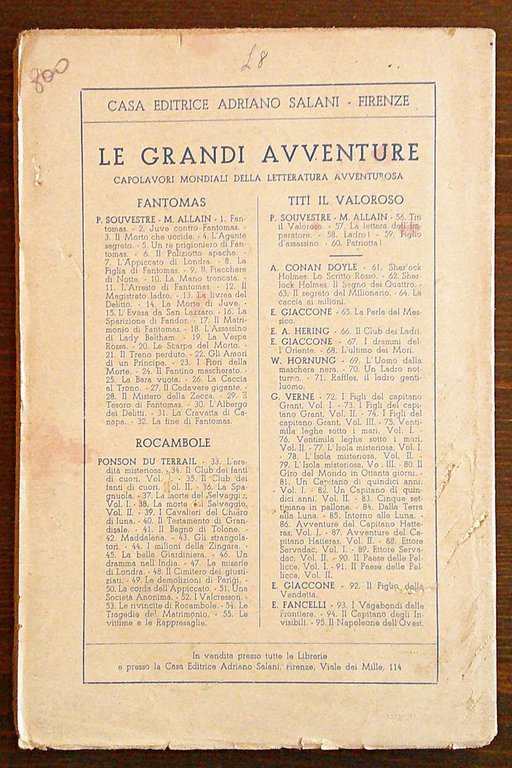 IL PAESE DELLE PELLICCE Vol. I - Coll. Le Grandi …