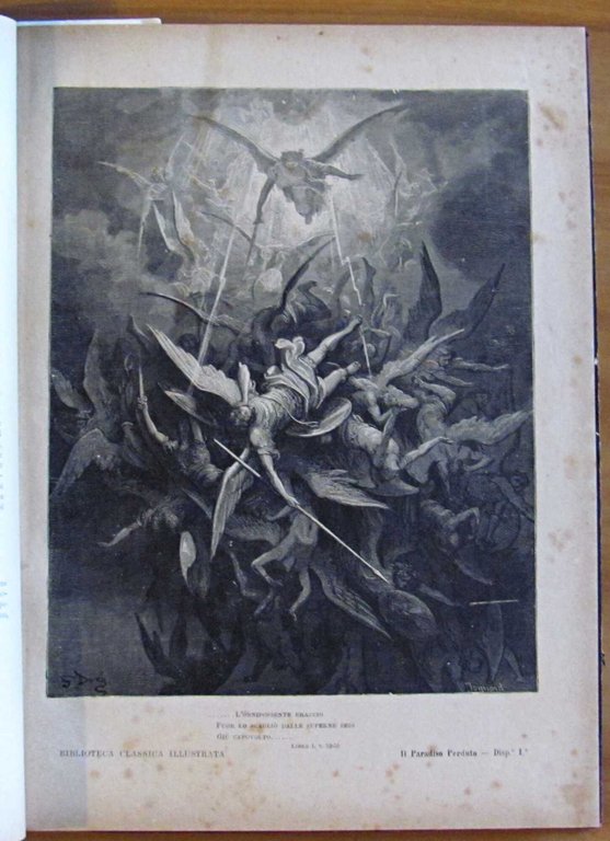 IL PARADISO PERDUTO, 1911 con 50 tavole di DORE' | Immagine Gallery 4