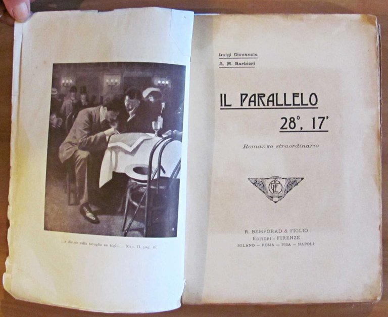 IL PARALLELO 28^, 17' - 1910 - ill. MINALI
