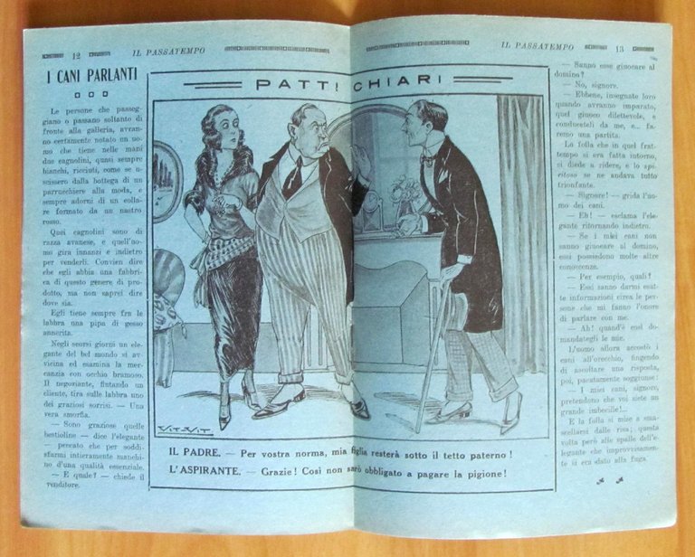 IL PASSATEMPO Giornale Umoristico - Nerbini 1926 - Anno I …