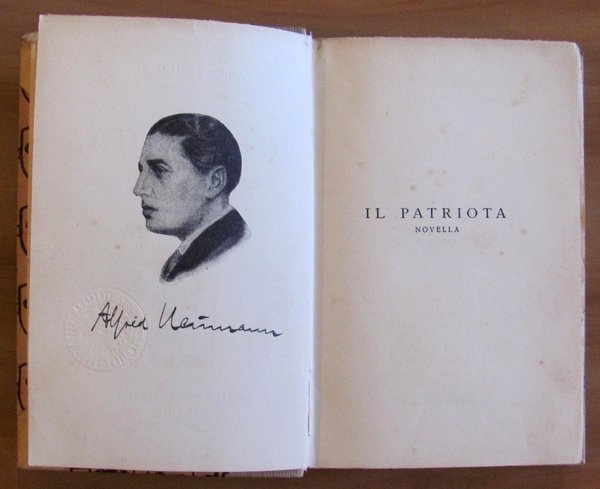 IL PATRIOTA E RE HABER con Dedica Autografa