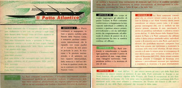 IL PATTO ATLANTICO - XIV Articoli del Patto e Dichiarazione …