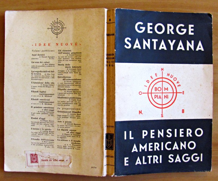 IL PENSIERO AMERICANO E ALTRI SAGGI - Collana Idee Nuove