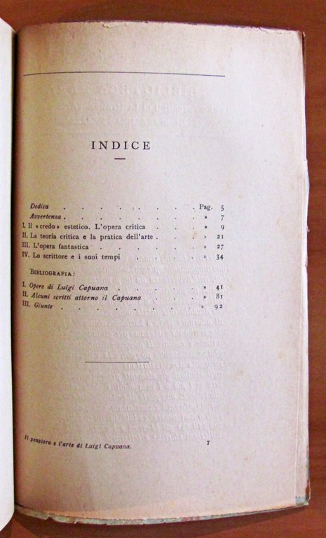 IL PENSIERO E L'ARTE DI LUIGI CAPUANA - Collana BIBLIOTECA …