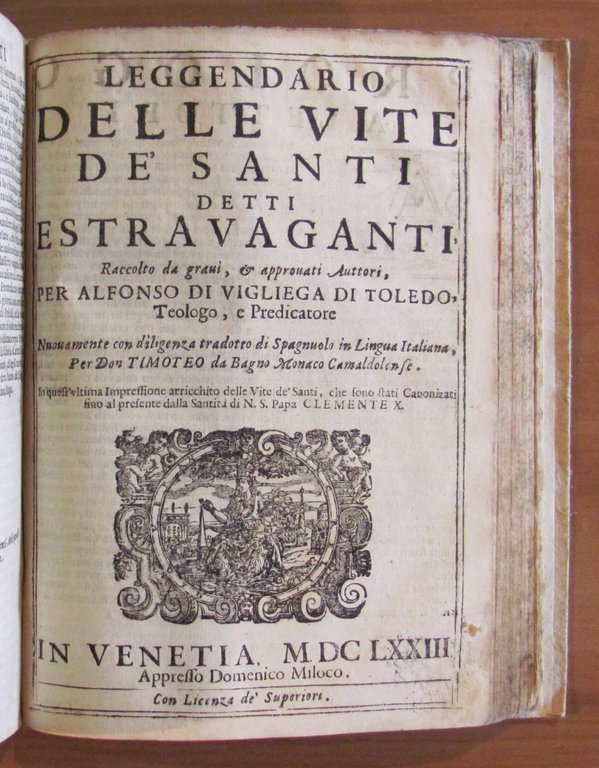 IL PERFETTO LEGGENDARIO della VITA, e FATTI di N.S. GIESU' …