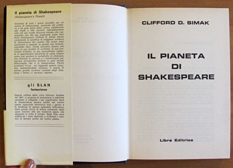 IL PIANETA DI SHAKESPEARE - Coll. SLAN N.38, I ed. … | Immagine Gallery 2